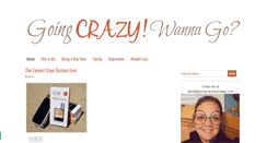 Desktop Screenshot of goingcrazywannago.com